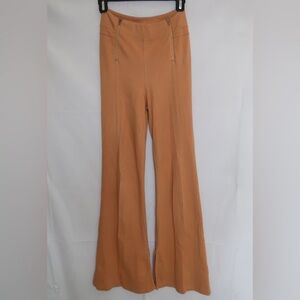 FP Movement Flare Stretchy Pants Tan XS